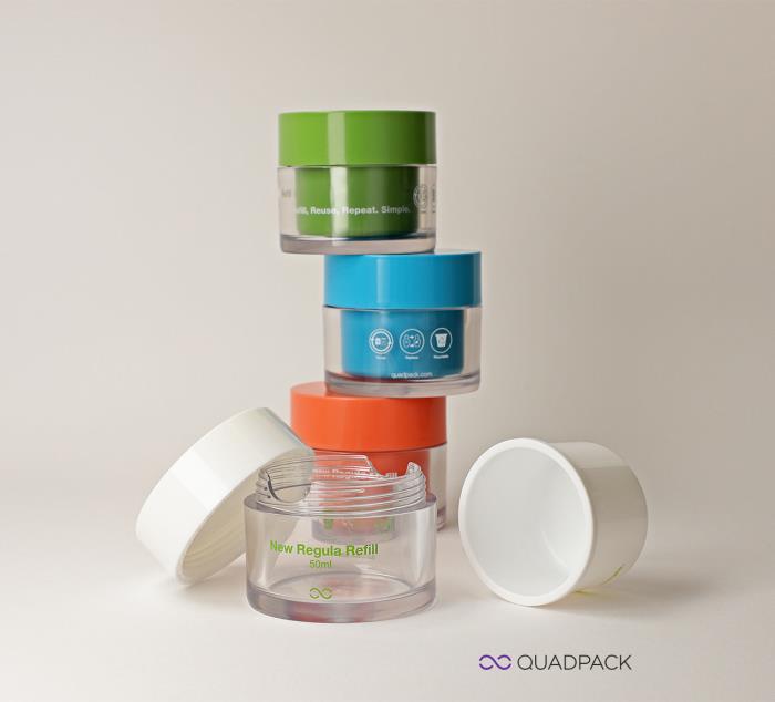 Refillable, recyclable and practical: meet the New Regula Refill Jar!